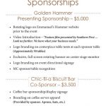 2017 Builders Breakfast Sponsorship Information